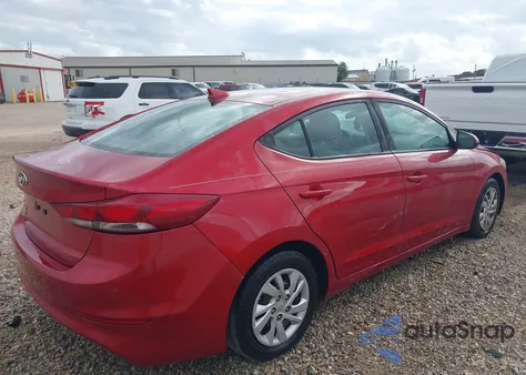 2017 Hyundai Elantra Se из США, поврежденный, VIN 5NPD74LF2HH206679